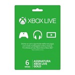 Ficha técnica e caractérísticas do produto Xbox Live - Gold 6 Meses