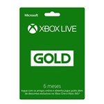 Ficha técnica e caractérísticas do produto Xbox Live Gold - 6 Meses