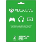 Ficha técnica e caractérísticas do produto Xbox Live Gold
