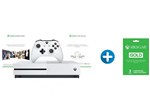 Xbox One S 1TB Microsoft 1 Controle Live Gold - Gamepass 3 Meses + Cartão Microsoft Xbox Live Gold
