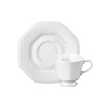 Ficha técnica e caractérísticas do produto Xícara de Chá em Porcelana Schmidt Prisma 200ml