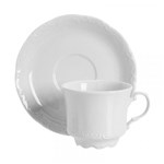 Ficha técnica e caractérísticas do produto Xícara de Chá Porcelana Chantelle Branco - Home Style