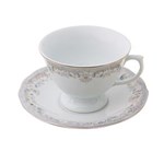 Ficha técnica e caractérísticas do produto Xícara de Chá Saint German Schmidt Porcelana 200Ml