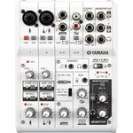 Ficha técnica e caractérísticas do produto Yamaha - Mesa de Som 6 Canais Usb 2.0 Ag06