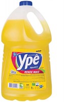 Ficha técnica e caractérísticas do produto Detergente Liquido YPE Neutro 5 Litros Unidade YPE