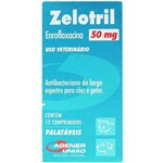 Ficha técnica e caractérísticas do produto Zelotril 50mg (12 Comprimidos) - Agener União