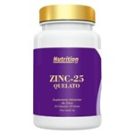 Ficha técnica e caractérísticas do produto Zinc-25 Quelato (60 Cápsulas) - Nutrition All