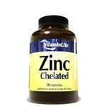 Ficha técnica e caractérísticas do produto Zinc Chelated - Vitaminlife - 90 Cápsulas -