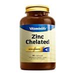 Ficha técnica e caractérísticas do produto Zinc Chelated Zinco - 90 Cápsulas, VitaminLife