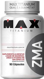 Ficha técnica e caractérísticas do produto ZMA (90 Caps) - Max Titanium